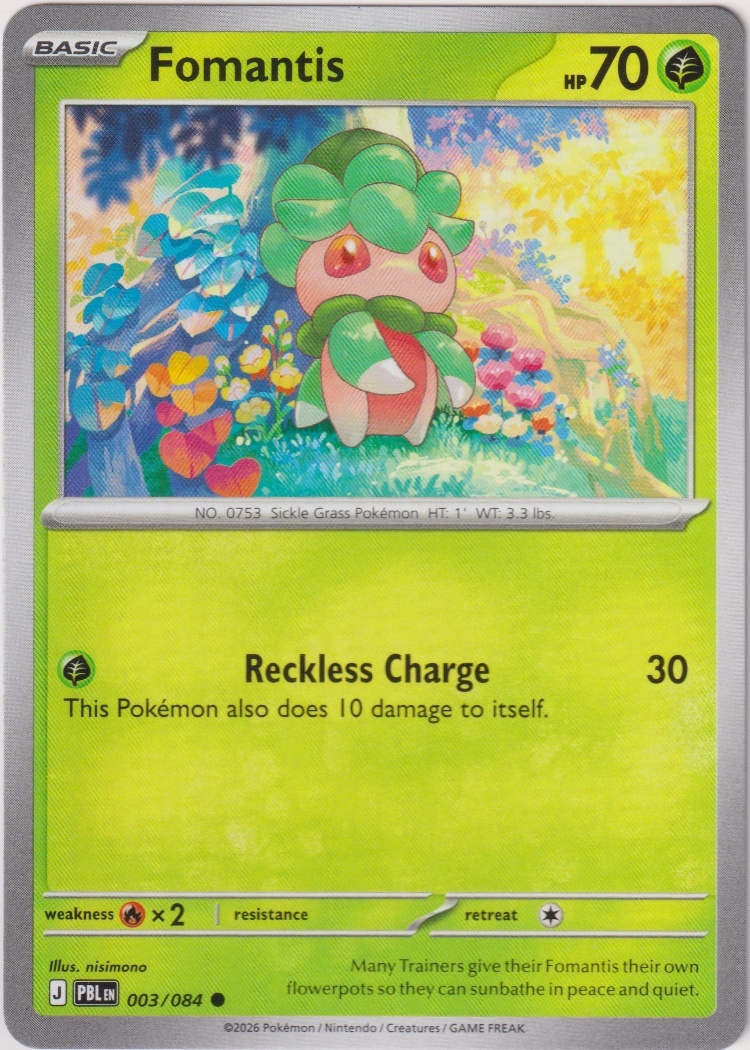 PBL-003 - Fomantis