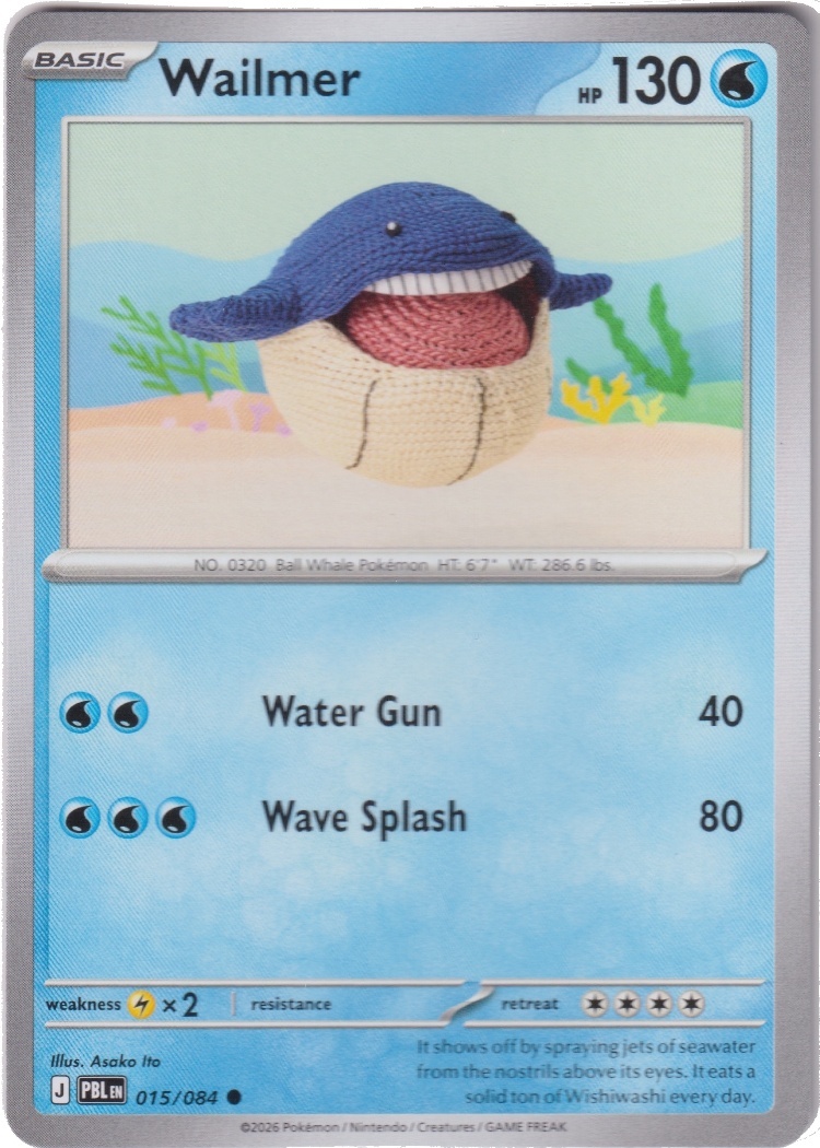 PBL-015 - Wailmer