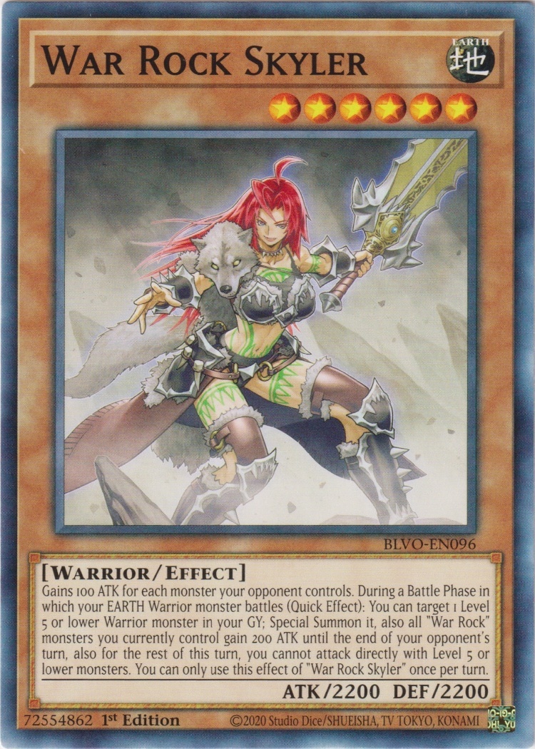 BLVO-EN096 - War Rock Skyler