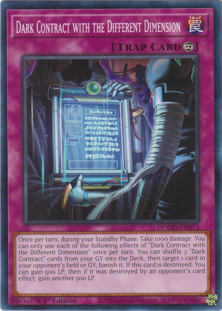 DOOD-EN073 - Dark Contract with the Different Dimension