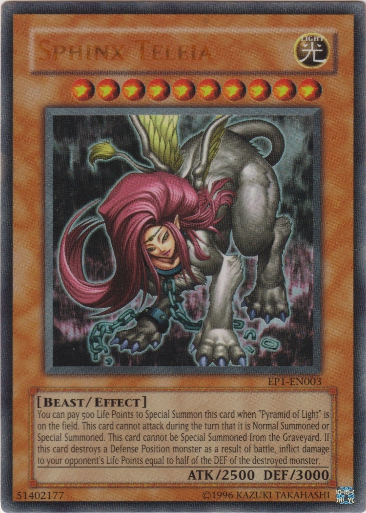 EP1-EN003 - Sphinx Teleia