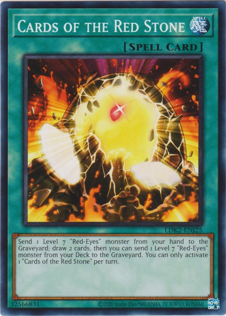 LDK2-ENJ25 - Cards of the Red Stone