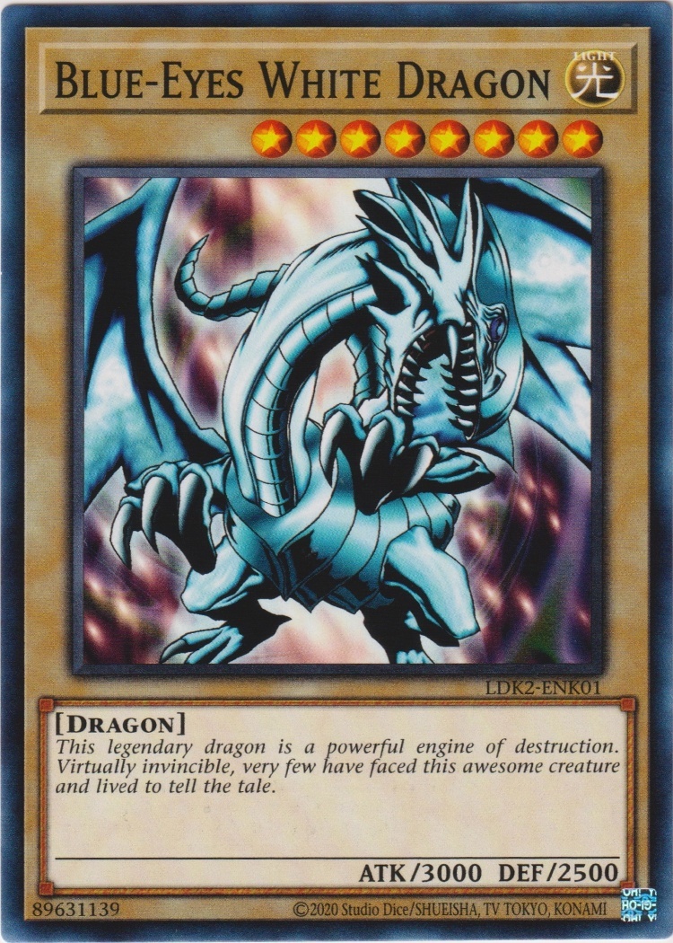 LDK2-ENK01 - Blue-Eyes White Dragon