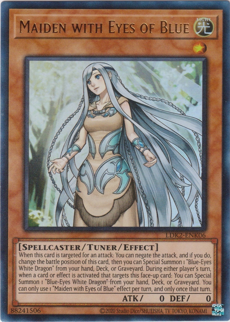 LDK2-ENK06 - Maiden with Eyes of Blue