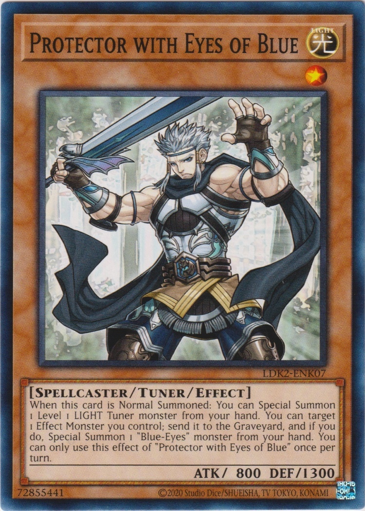 LDK2-ENK07 - Protector with Eyes of Blue