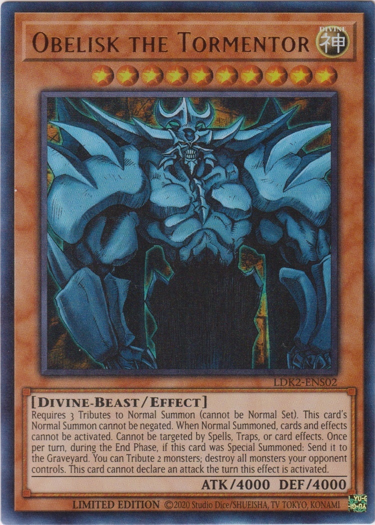 LDK2-ENS02 - Obelisk the Tormentor