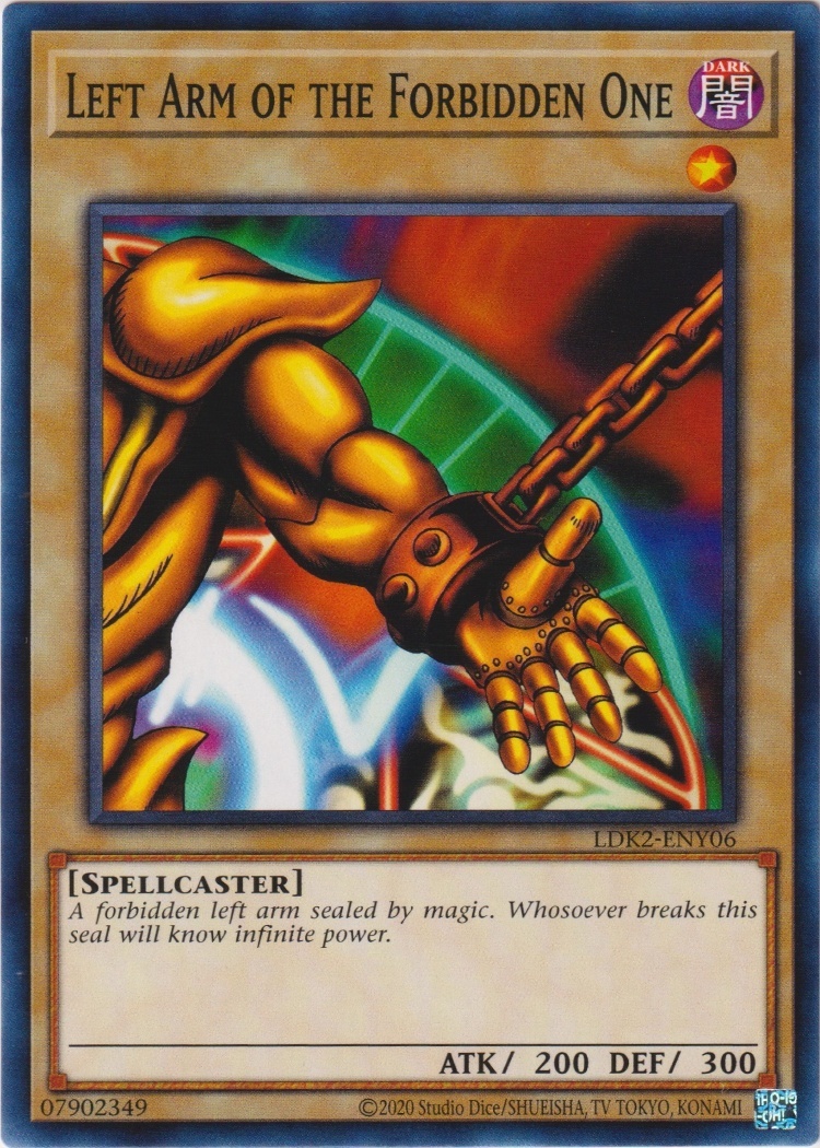 LDK2-ENY06 - Left Arm of the Forbidden One