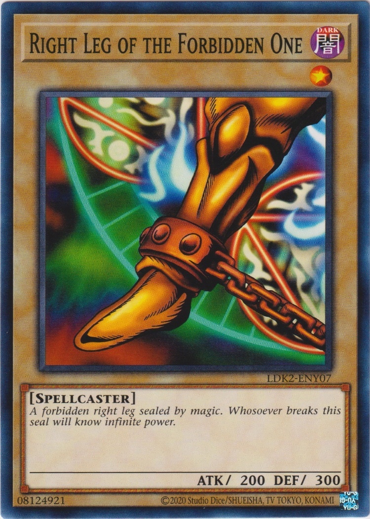 LDK2-ENY07 - Right Leg of the Forbidden One