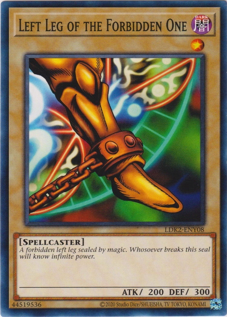LDK2-ENY08 - Left Leg of the Forbidden One