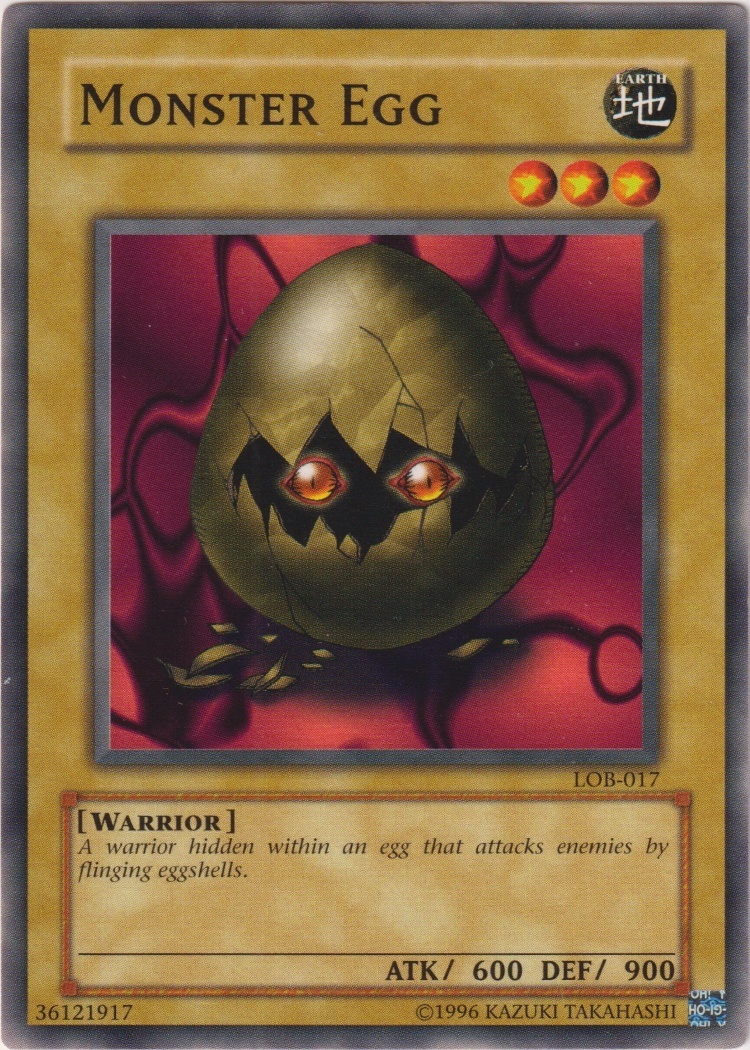 LOB-017 - Monster Egg