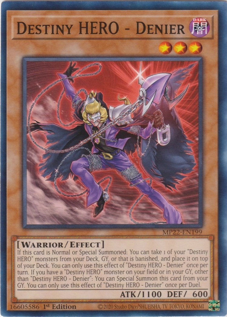 MP22-EN199 - Destiny HERO - Denier