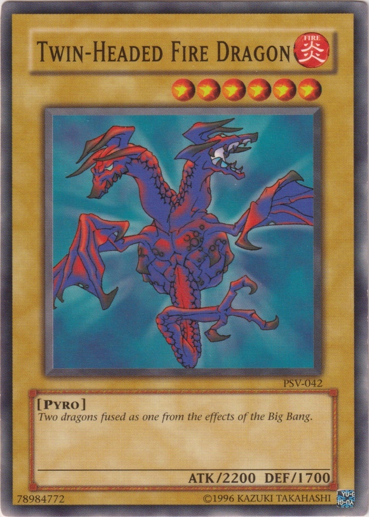 PSV-042 - Twin-Headed Fire Dragon