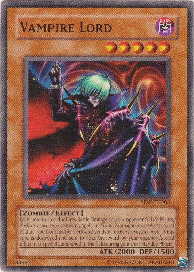 SD2-EN003 - Vampire Lord