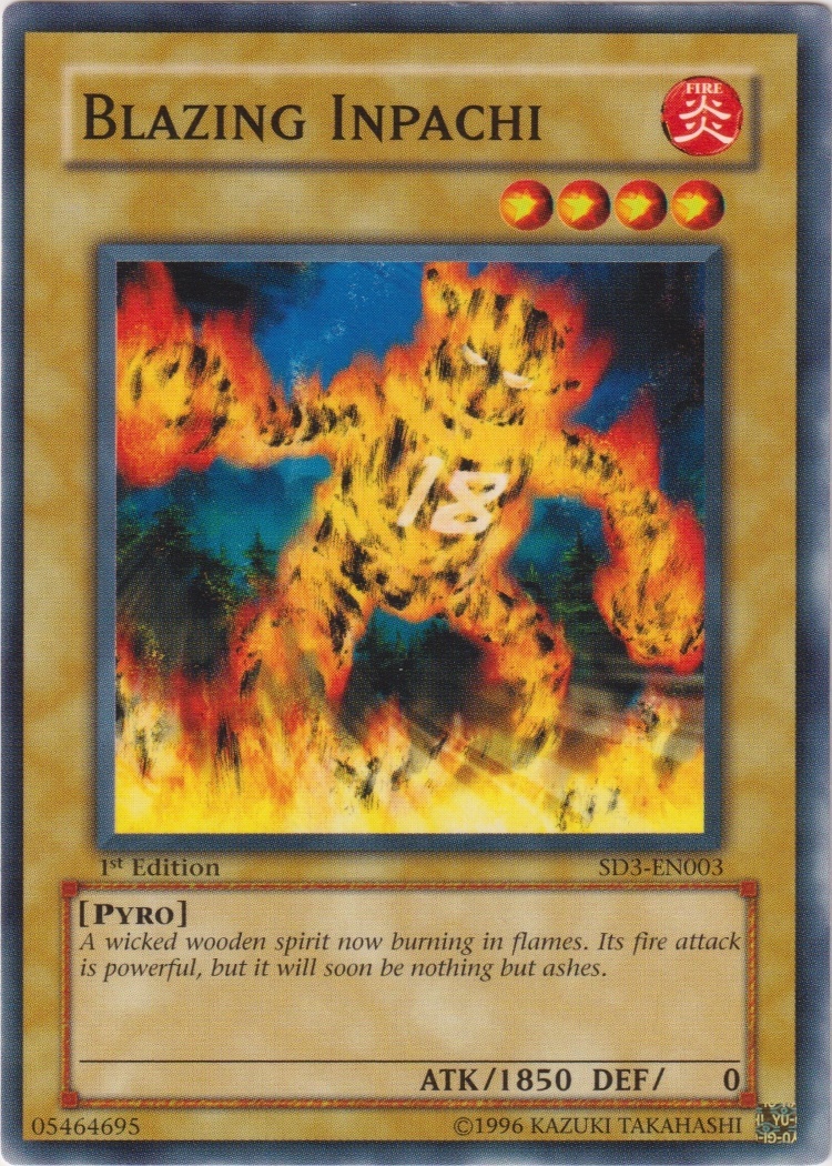 SD3-EN003 - Blazing Inpachi