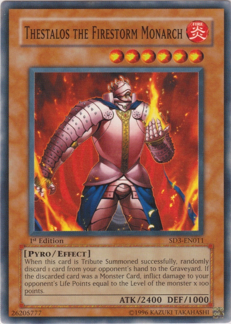 SD3-EN011 - Thestalos the Firestorm Monarch