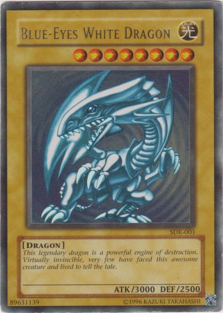 SDK-001 - Blue-Eyes White Dragon
