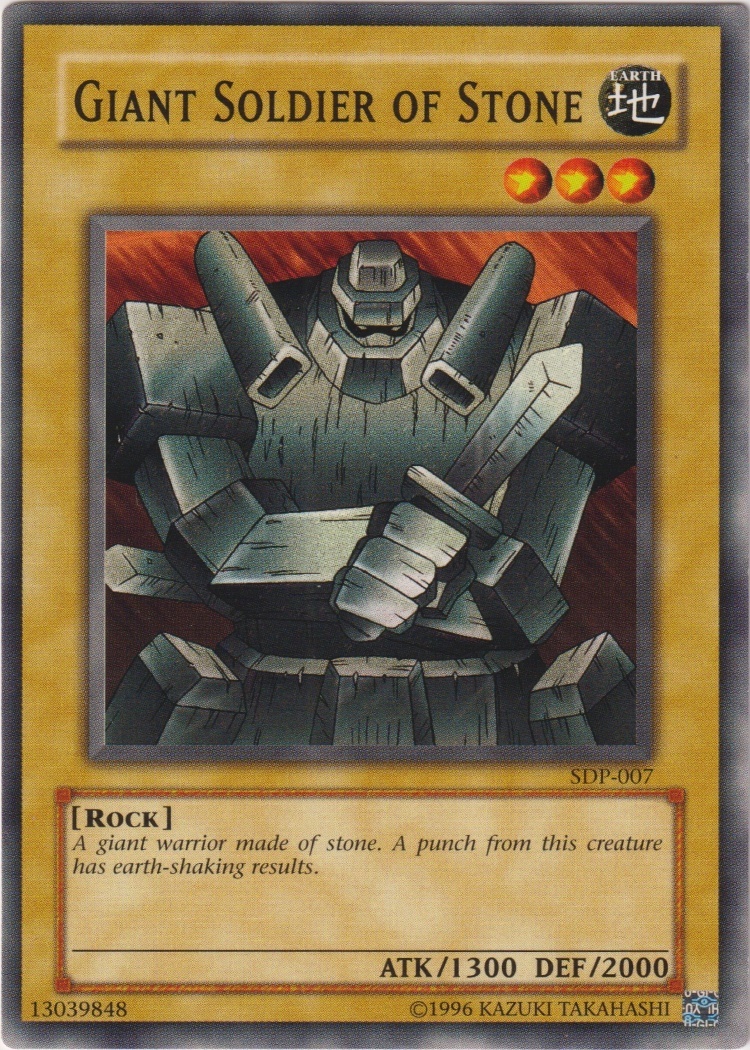 SDP-007 - Giant Soldier of Stone