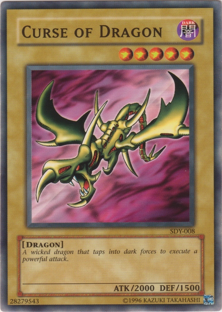 SDY-008 - Curse of Dragon