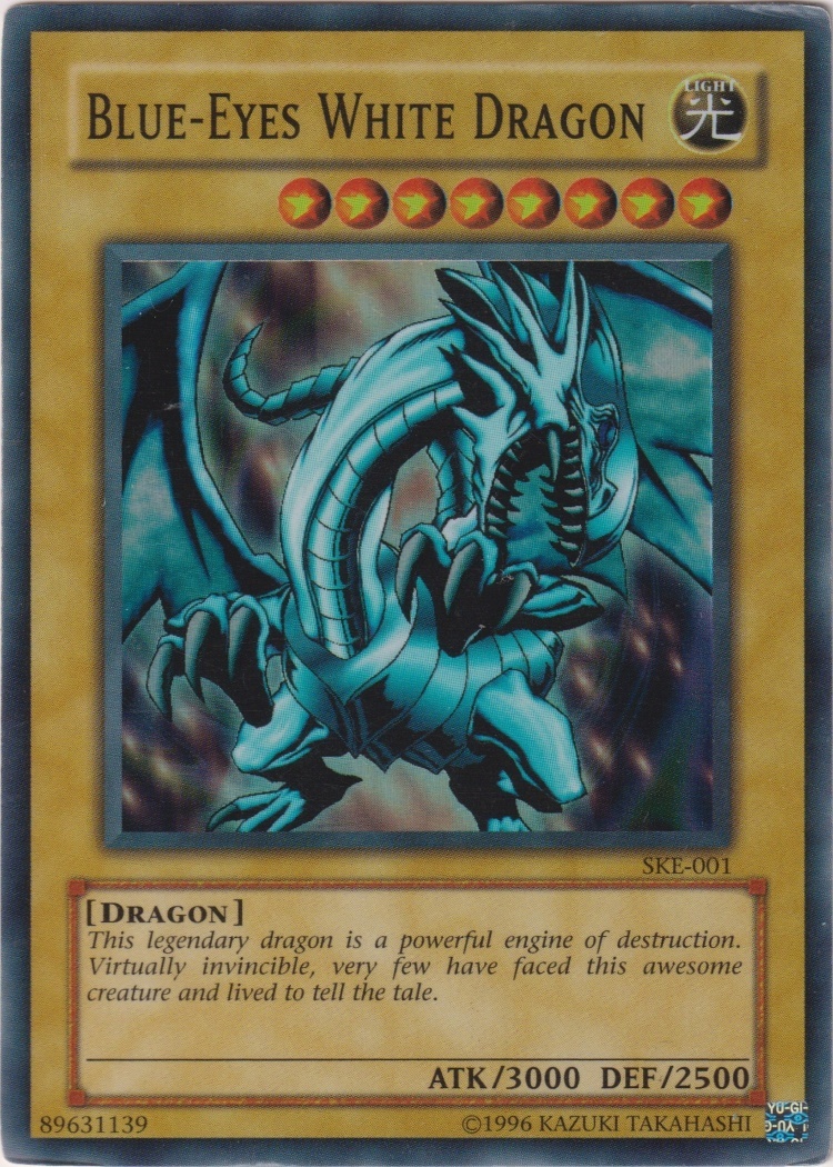 SKE-001 - Blue-Eyes White Dragon