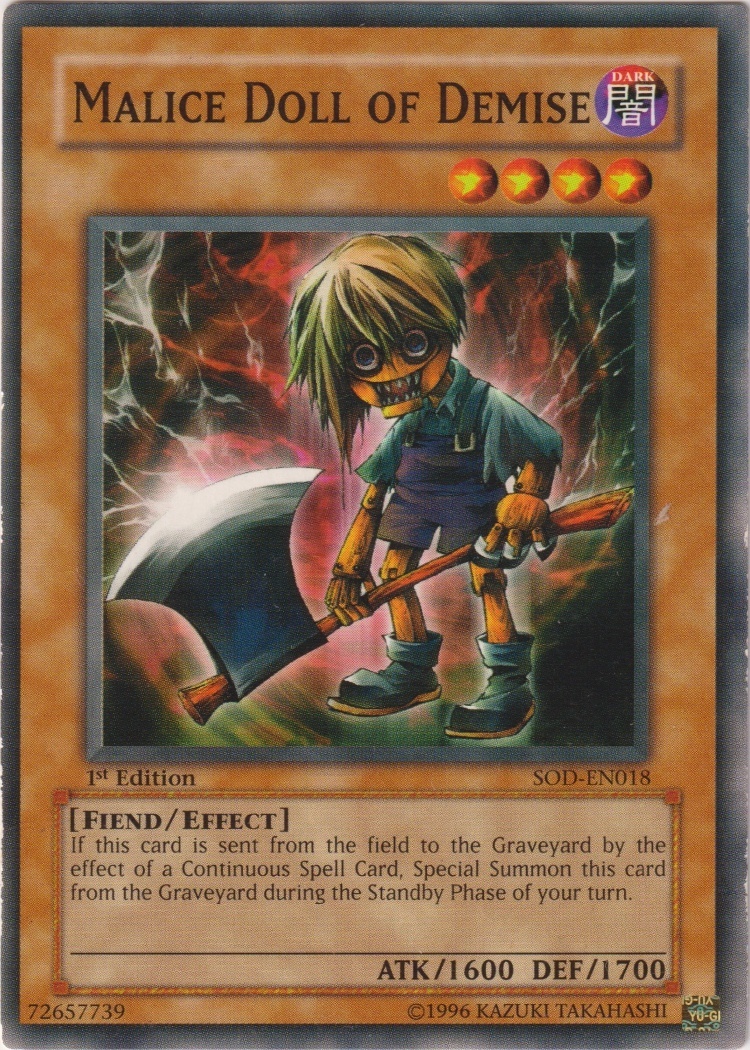 SOD-EN018 - Malice Doll of Demise