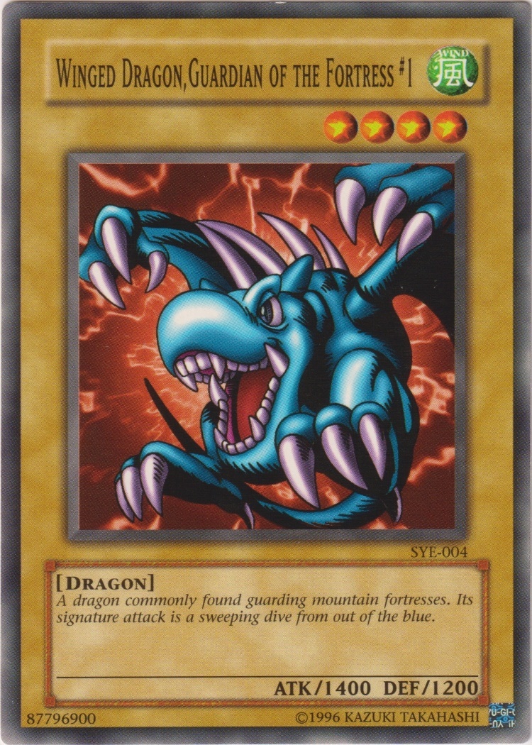 SYE-004 - Winged Dragon, Guardian of the Fortress #1