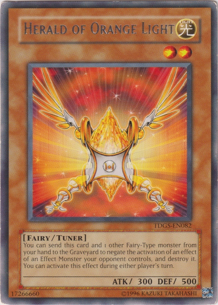 TDGS-EN082 - Herald of Orange Light
