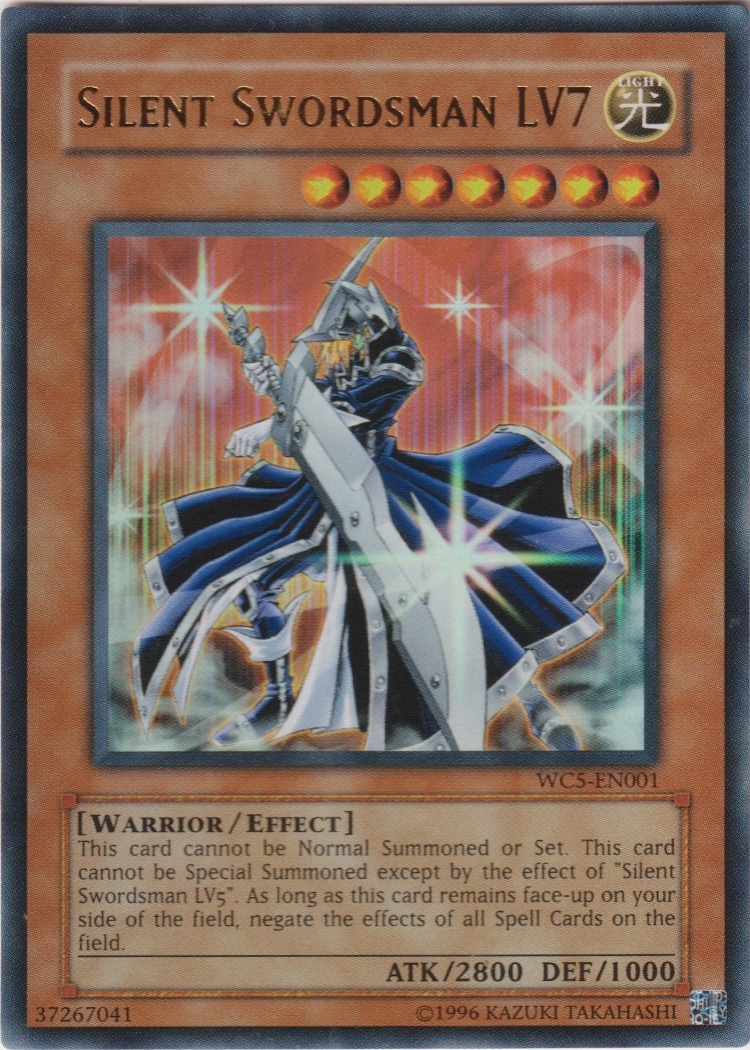 WC5-EN001 - Silent Swordsman LV7